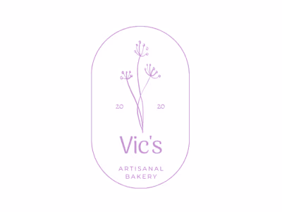 Vic's Artisinal Bakery Re-brand