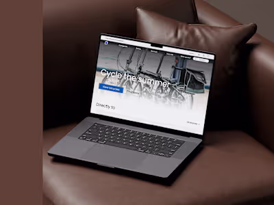 Responsive bicycle E-Commerce