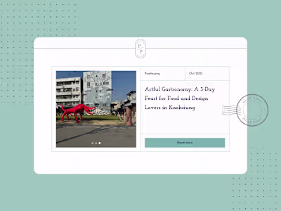No Code - Travel Blog