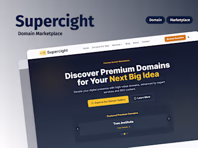 Supercight - Full-featured marketplace with
