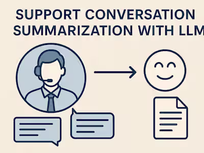 Conversational Support Summarization with Large Language Models