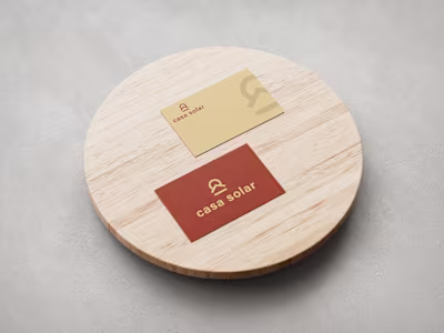 Casa Solar - Logo design for a real estate business.