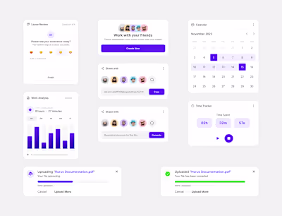 UI Components For Task Management Software