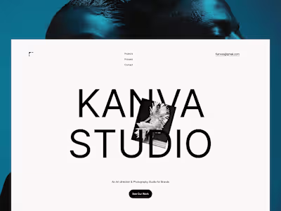 KanvaStudio - Creative Studio Template