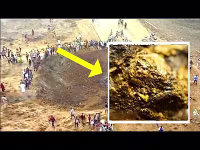 GOLDEN MOUNTAIN SHOWED UP After Euphrates River Finally Dried U…
