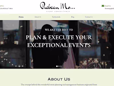 Phebean Mo Event Consultants
