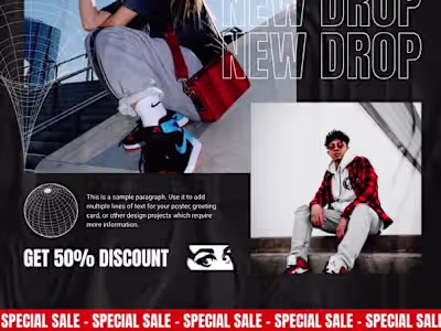 E-commerce Product Ads Design Showcase