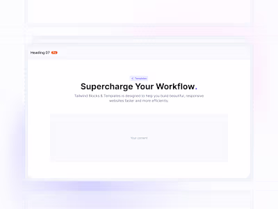 Heading #07 | getbloqs.com