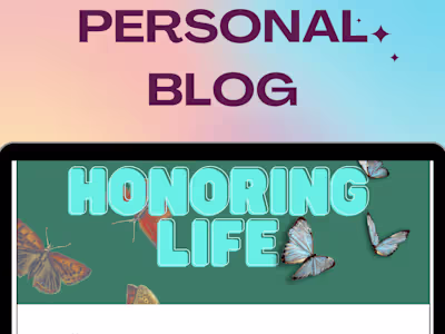 Personal Blog - Muser's Manifesto 