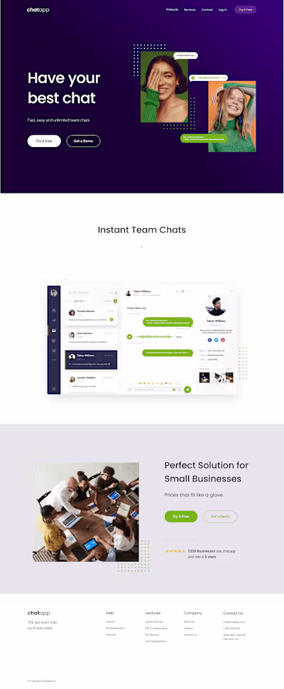 Chat app - Where every conversation blooms