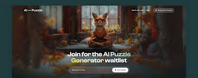 AI Puzzle - E-commerce powered by AI