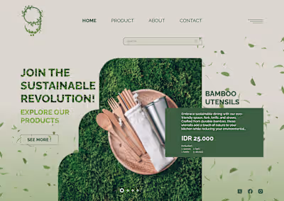 UI DESIGN | green cycle
