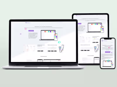 Landingpage for SaaS Company