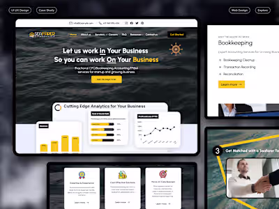 Seafarer Consulting Website Redesign
