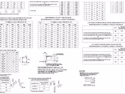 G+7 Hotel Structure Building 2D