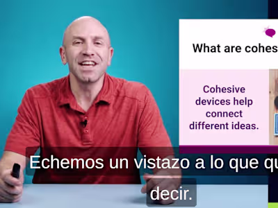 English, Spanish and Portuguese subtitles