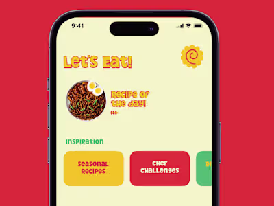 UI Mobile App Design for RamenRem