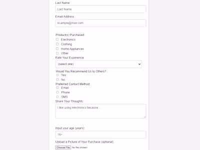 Customer Feedback Survey