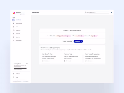 Friction-Free Experiment Experience Design for Heatseeker