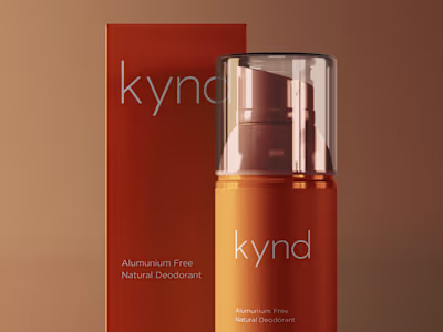 Brand Identity for KYND - Natural Deodorant