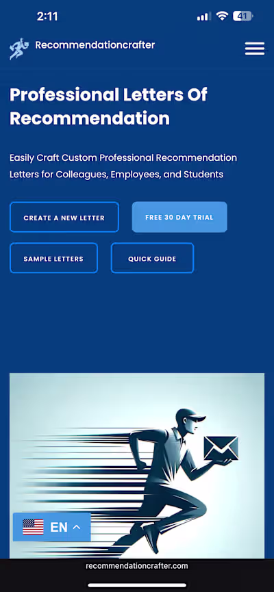 Use Professional Letters of Recommendation Generator