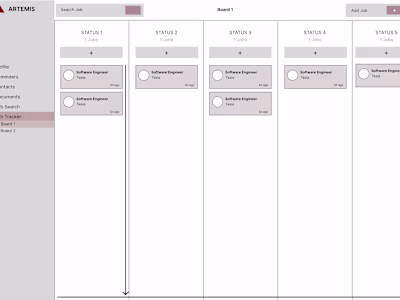 Artemis: Job Tracker + CRM 