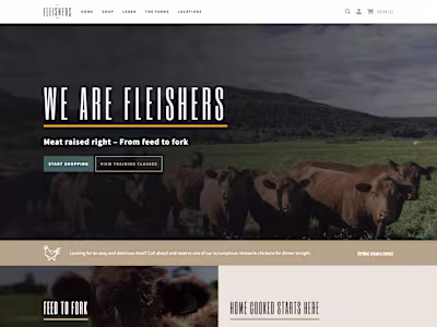 High-End Butchery Shops in NYC | A custom WooCommerce site