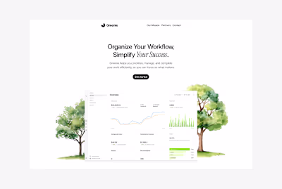 Greenie - Framer Design and Development