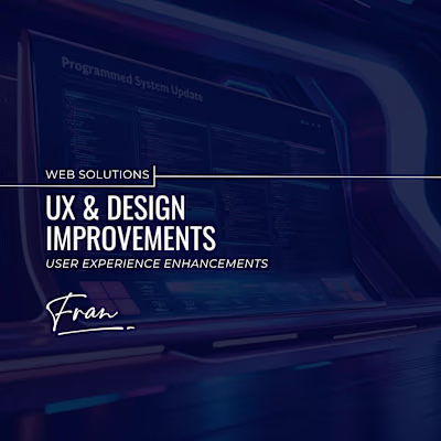 WordPress and Shopify UX/UI Enhancement