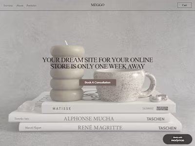 YOUR DREAM SITE FOR YOUR ONLINE STORE IS ONLY ONE WEEK AWAY ...