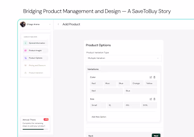 Enhancing Product Flow for SaveToBuy's Merchant Dashboard
