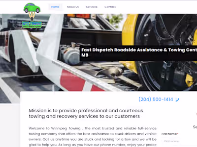 Towing Services Winnipeg | Winnipeg Towing