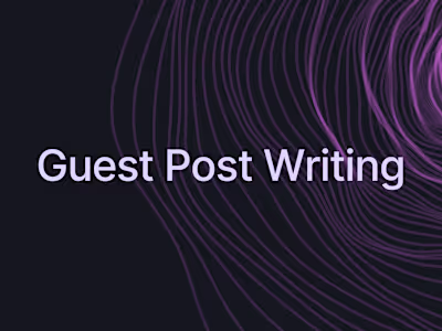 Guest Post Writing