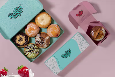 Branding & Logo design for a bakery shop:: Behance