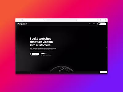 My portfolio - Framer Design