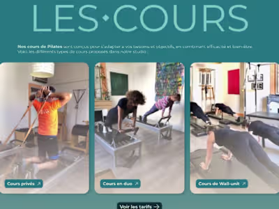 Studio Pilates Canourgue - Montpellier
