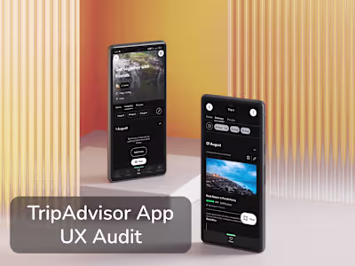 App UX Audit and Enhancement