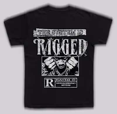 T-SHIRT DESIGN FOR A STREETWEAR BRAND