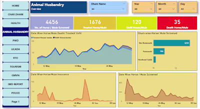 Char Dham Yatra Data Analysis Dashboard