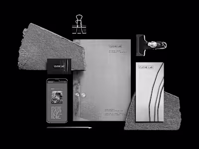Cliche Lab Brand Identity