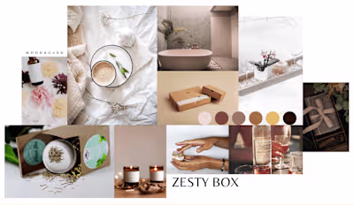 Zesty Box: Crafting a Refreshing Brand Identity for Wellness