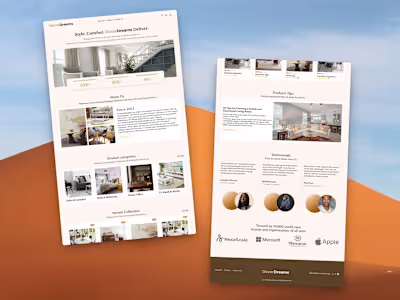 Luxury Furniture Website