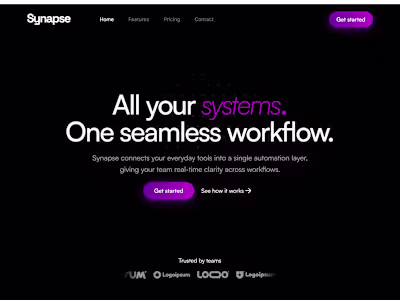Synapse Website Design and Development