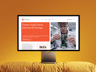 Fixology – Premier Apple Device Repair Website Design Visit:...