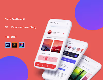 Travel UX & UI Case Study on Behance