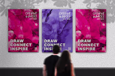 Creative Juices Art Bar - Brand Refresh