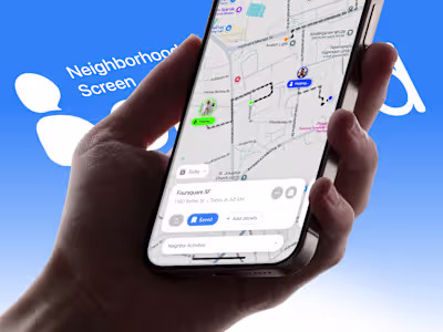 Imagine a virtual neighborhood is