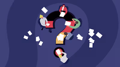 Header illustrations on Behance