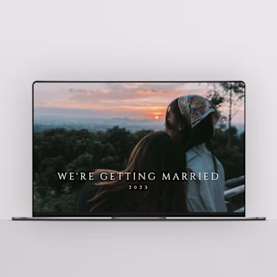 Kate & Jemma - Wedding Invitation