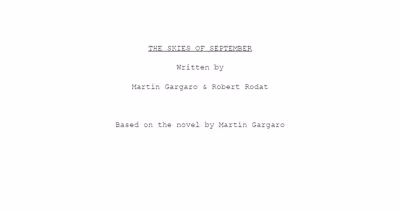 The Skies of September - Film Script